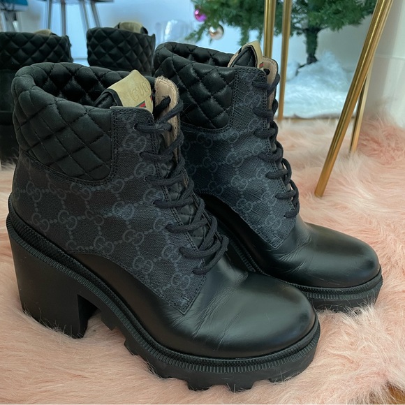 GUCCI GG ANKLE BOOT - Picture 1 of 6